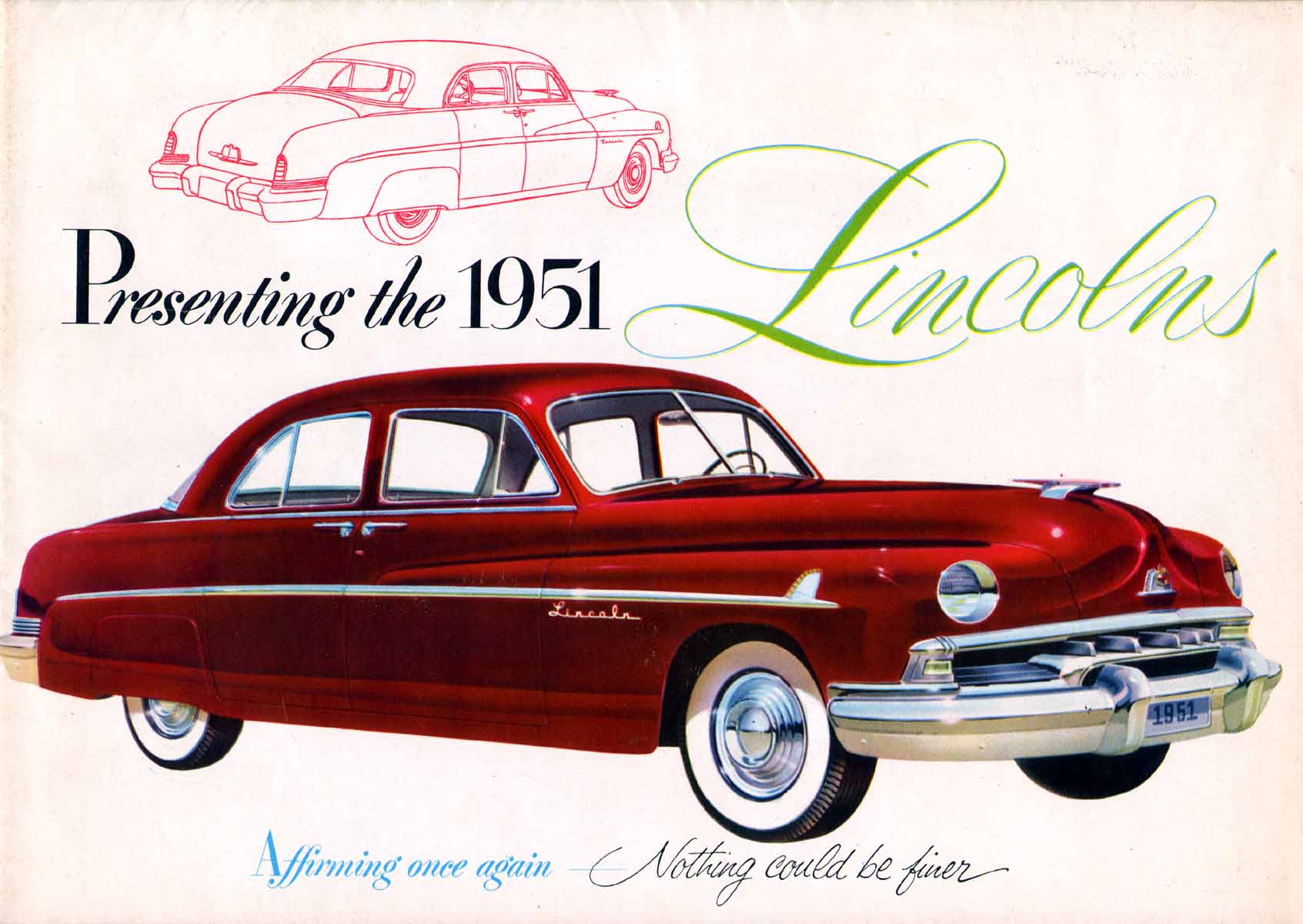 1951 Lincoln Foldout Page 1